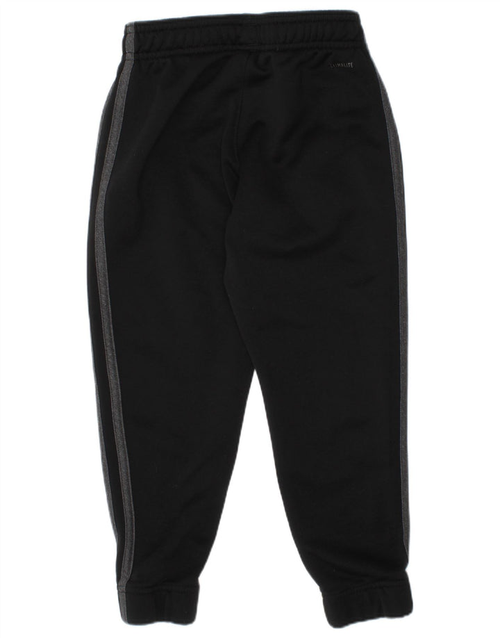 Pantaloni da tuta Adidas Climalite da ragazzo, pantaloni da jogging, 4-5 anni, poliestere nero