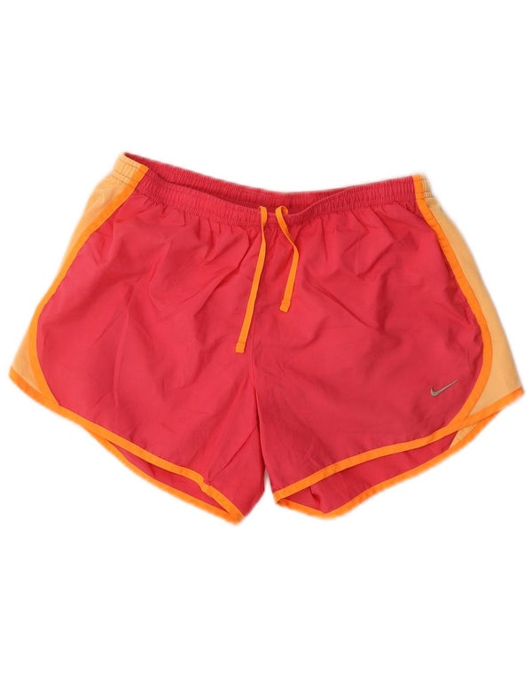 Pantaloncini sportivi Nike Dri Fit per ragazze 13-14 anni XL Pink Colourblock