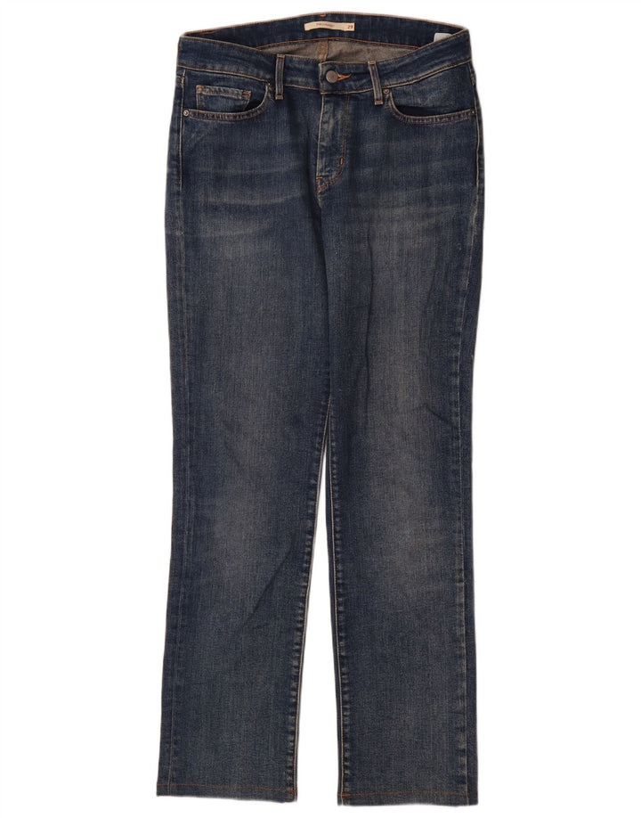 Jeans dritti Levi's 714 da donna W29 L30 cotone blu
