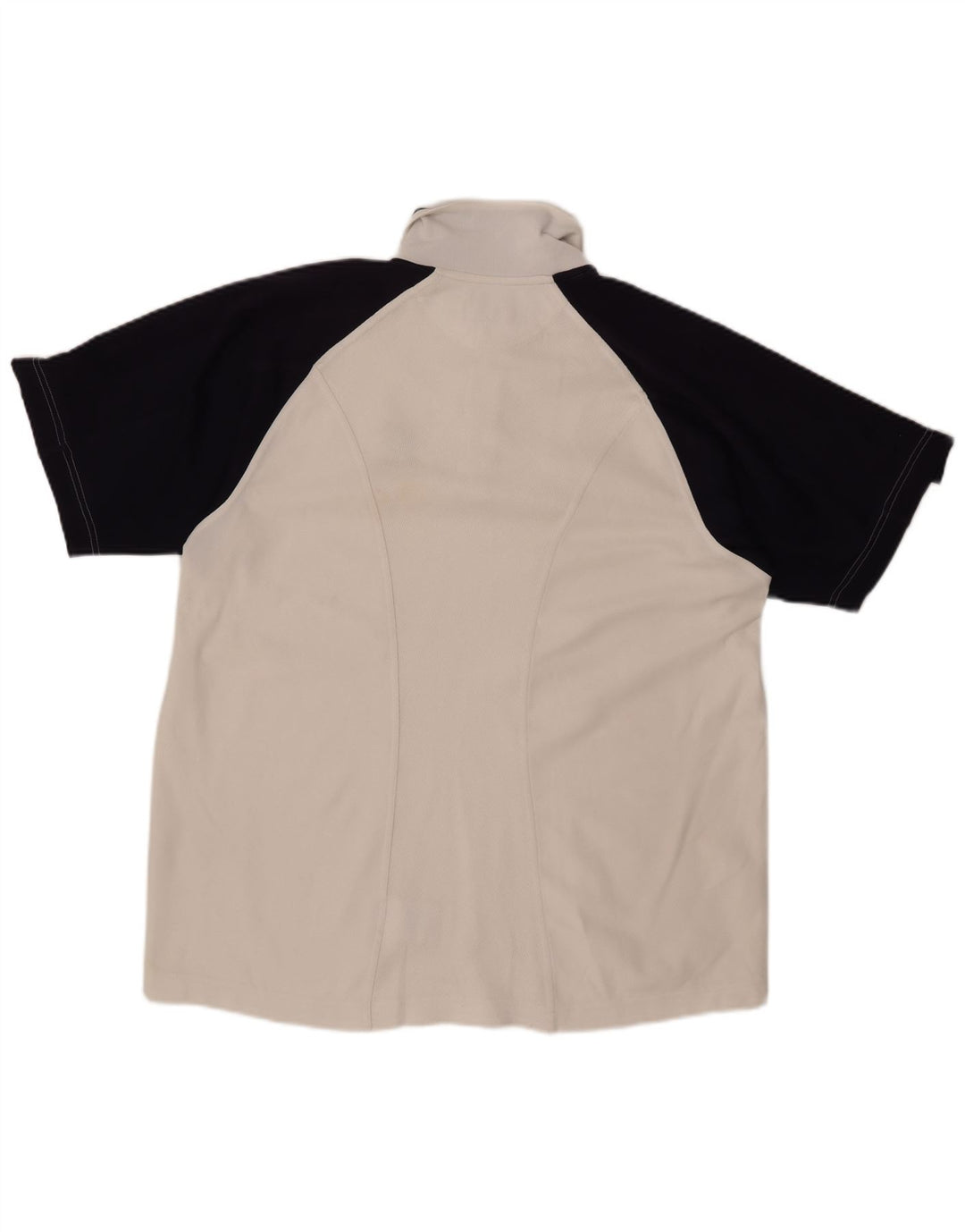 Polo da uomo LOTTO UK 42/44 XL Poliestere color block bianco