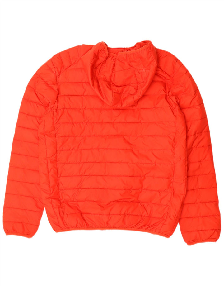 Giacca imbottita con cappuccio da uomo Ellesse UK 40 Large Arancione Poliestere