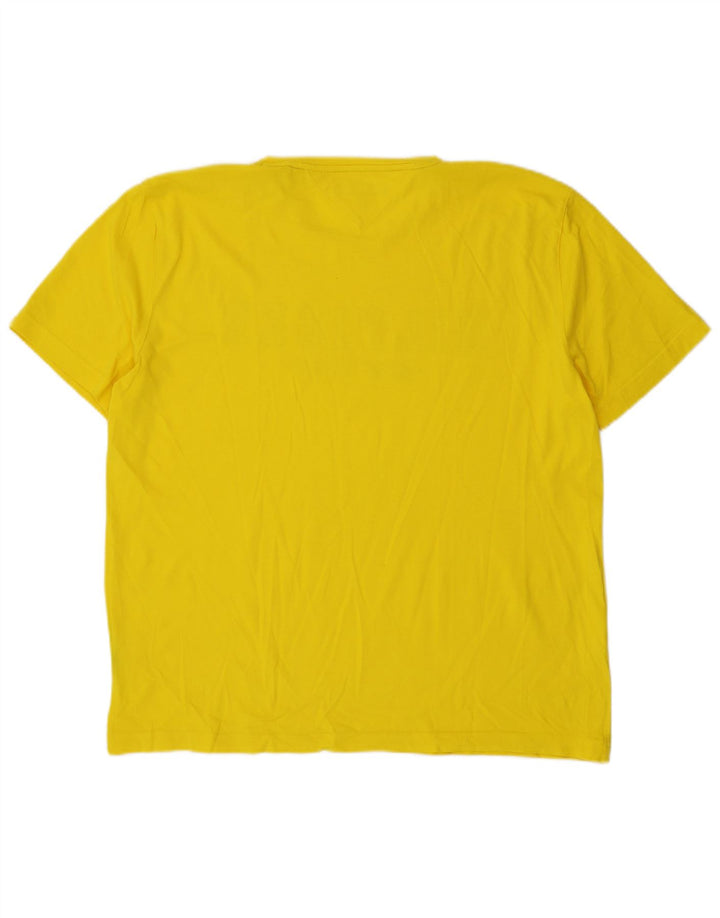 T-shirt grafica da uomo Tommy Hilfiger Top 2XL gialla