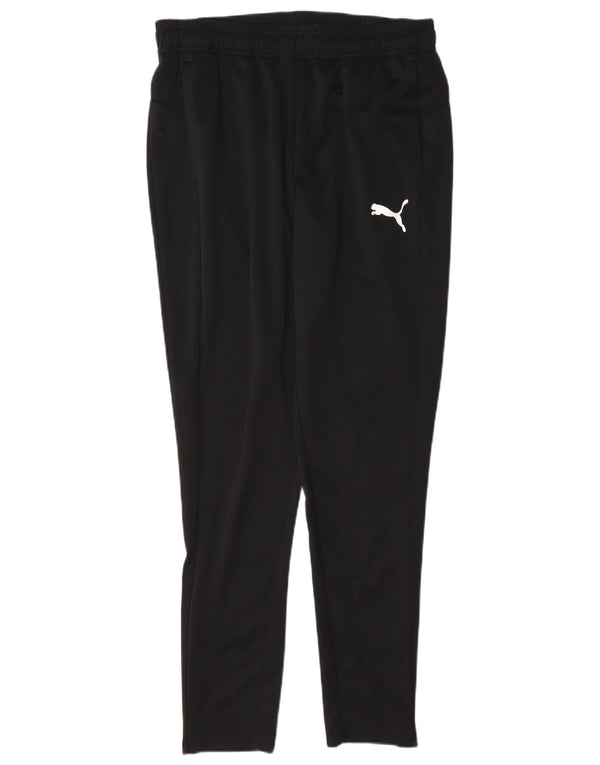 Pantaloni da tuta da uomo Puma Large neri in poliestere