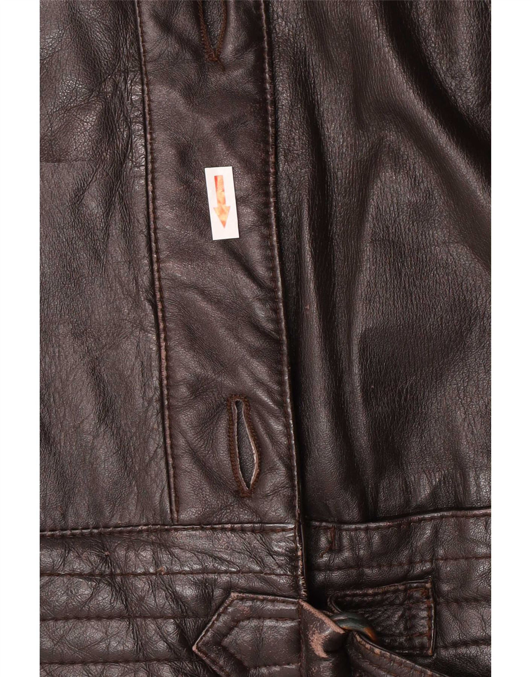 Cappotto in pelle da donna Harrods EU 40 Marrone medio