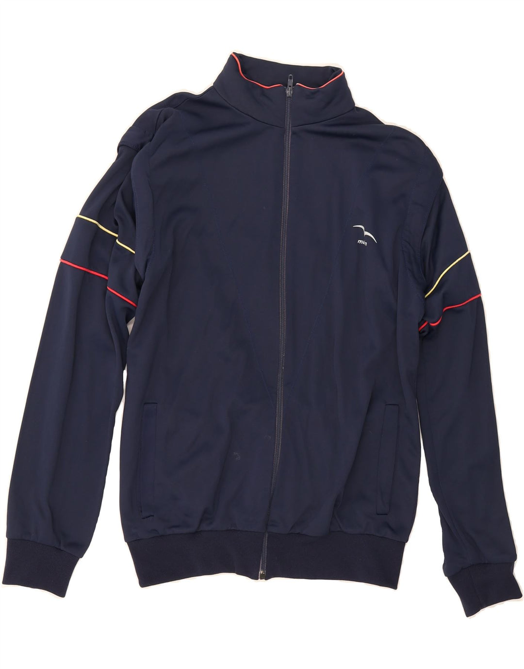 MAXIM Mens Tracksuit Top Jacket Medium Navy Blue Vintage Maxim and Second-Hand Maxim from Messina Hembry 