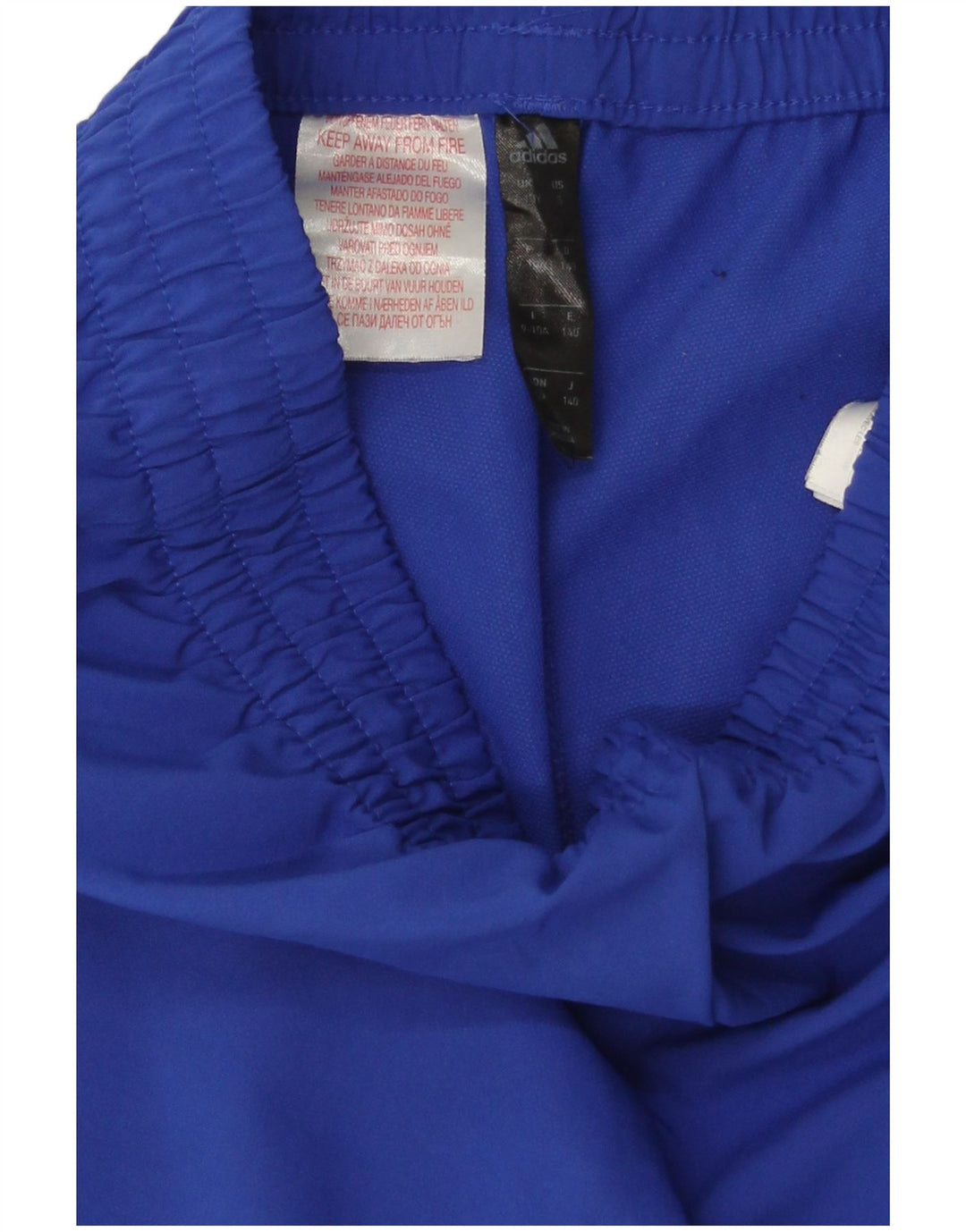 Pantaloni della tuta da ragazzo Adidas Joggers 9-10 anni in poliestere blu