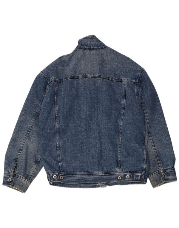 ARIZONA Giacca di jeans da uomo UK 40 Large Blu Poliammide