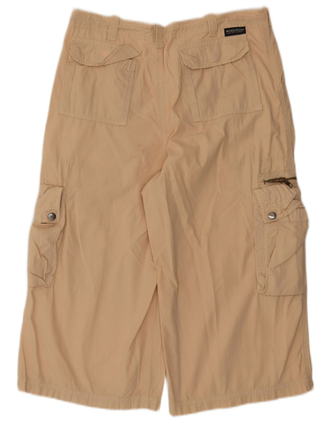 Bermuda cargo da donna Woolrich 2XL W36 cotone beige