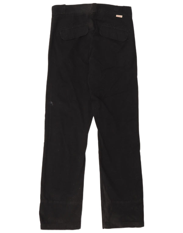 Lee Mens Leesures Regular Cargo Trousers W30 L32 Black Cotton