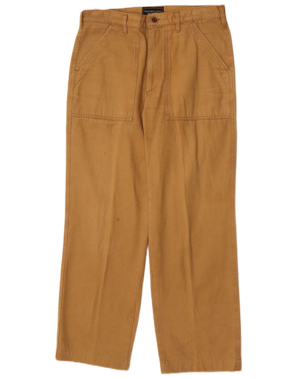 Pantaloni casual dritti da uomo Marlboro Classics EU 50 Large W32 L30 Beige