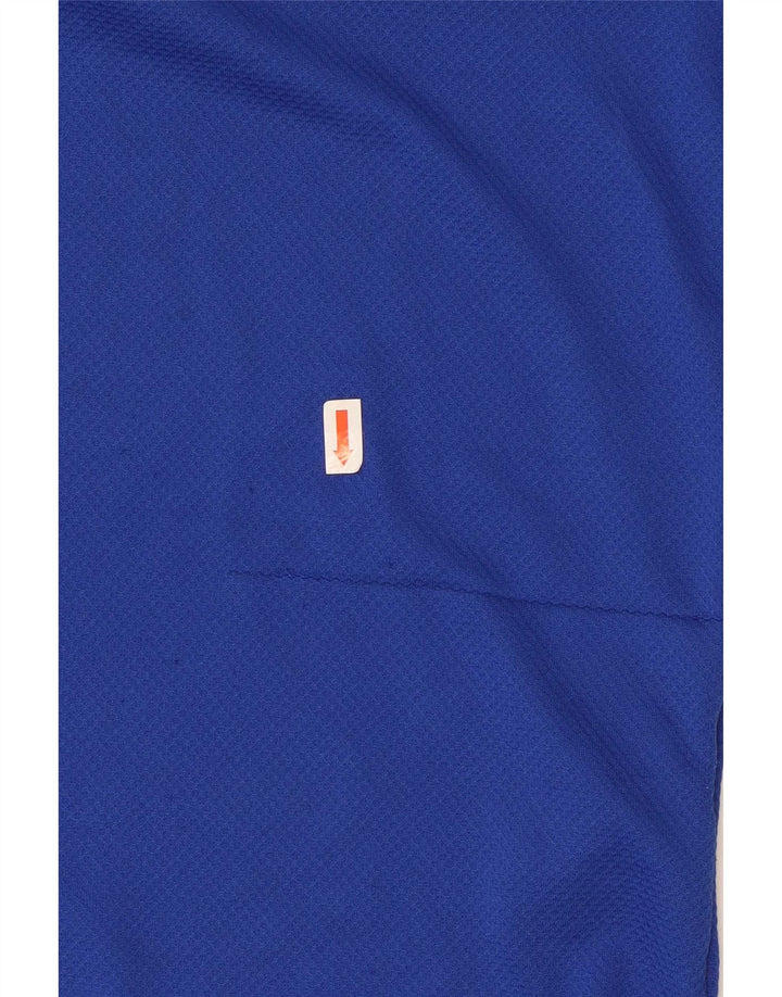 Top della tuta da ginnastica con grafica per ragazzi Under Armour 10-11 anni blu medio
