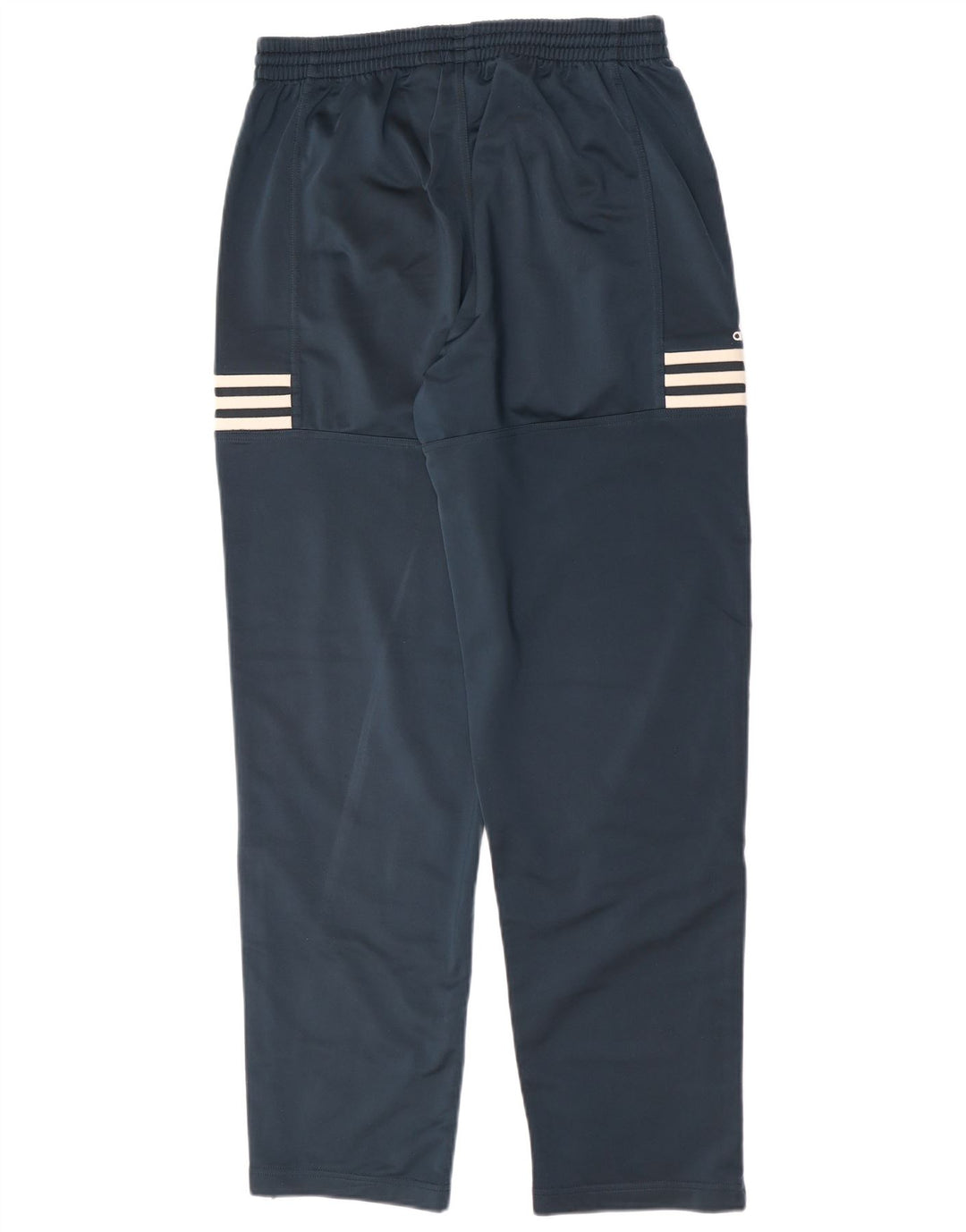 Pantaloni da tuta da uomo Adidas UK 38/40 Poliestere blu navy medio