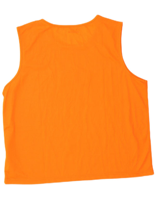 Canotta grafica da uomo Kappa XL arancione poliestere