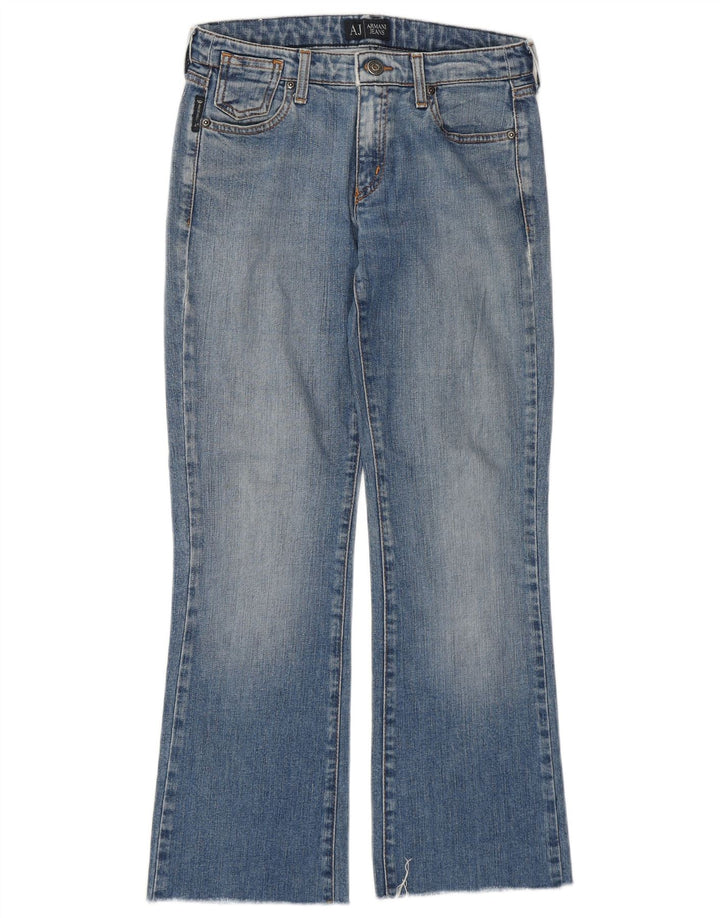 Jeans svasati da donna Armani W26 L27 cotone blu