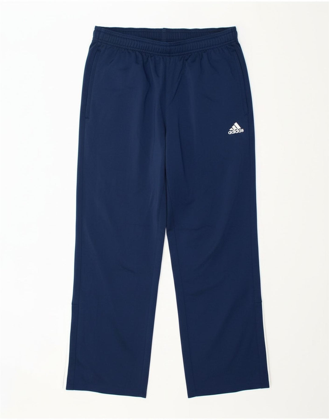 Pantaloni da tuta da uomo Adidas UK 46/48 XL Poliestere blu navy