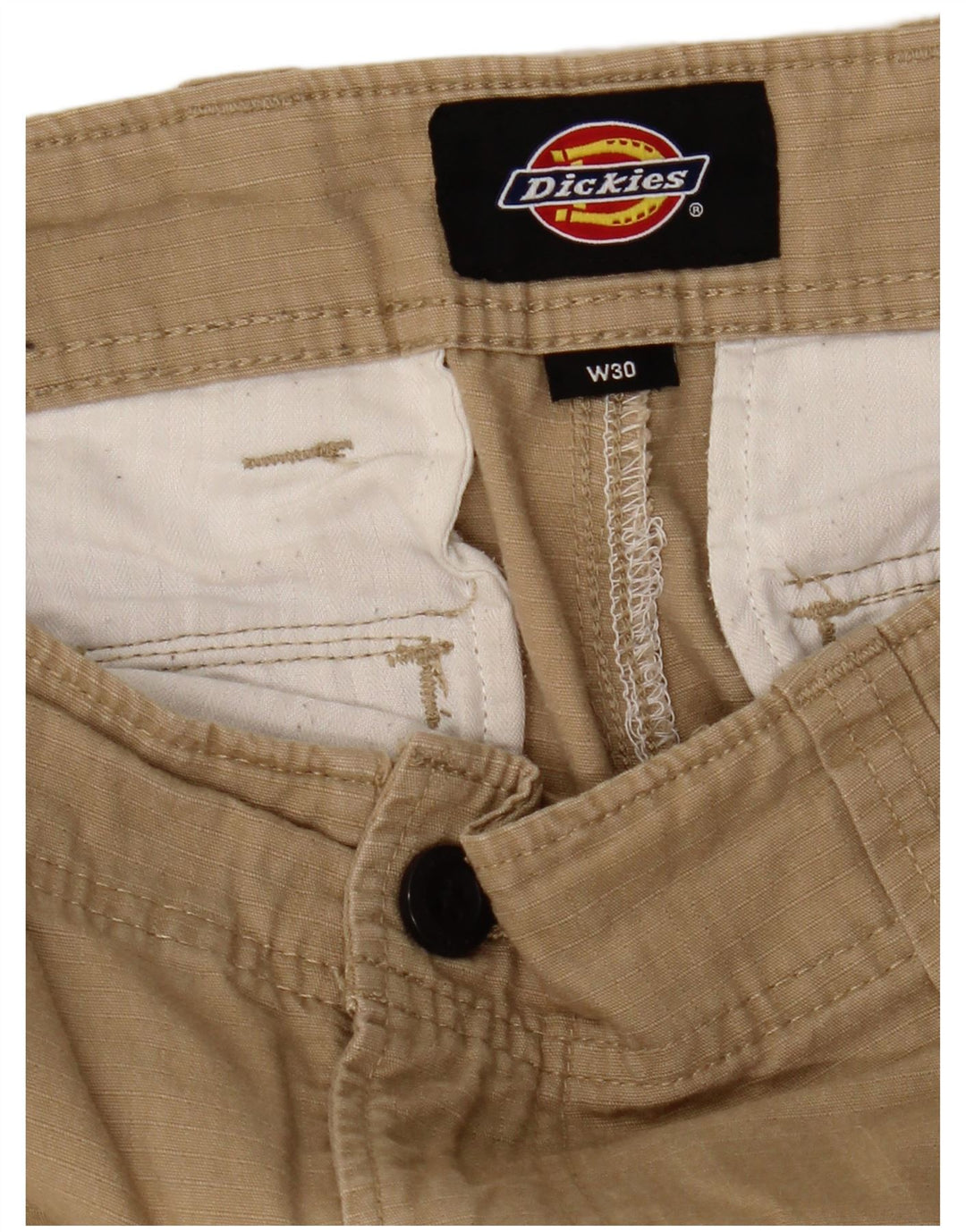 DICKIES Pantaloni cargo dritti da uomo W30 L30 Beige