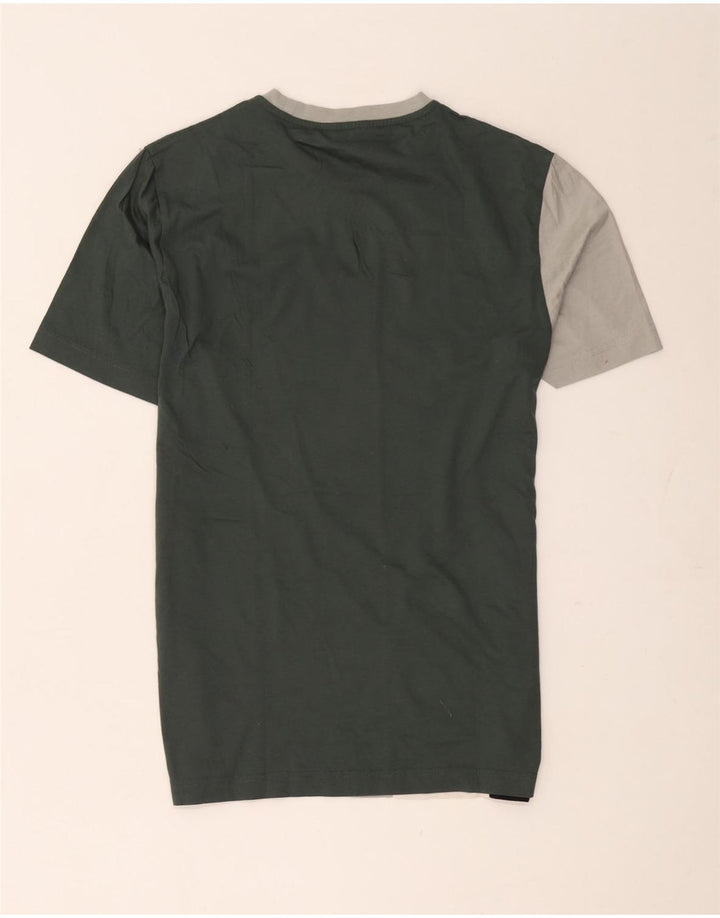 T-shirt da uomo Reiss Top Small in cotone color block multicolore