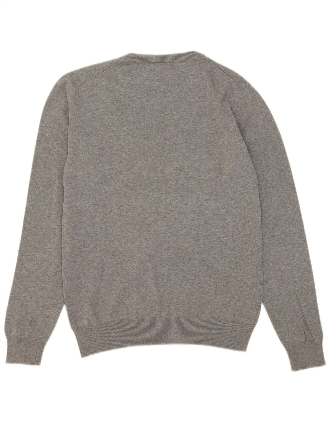 Maglione maglione girocollo da uomo Puma a righe grigio medio