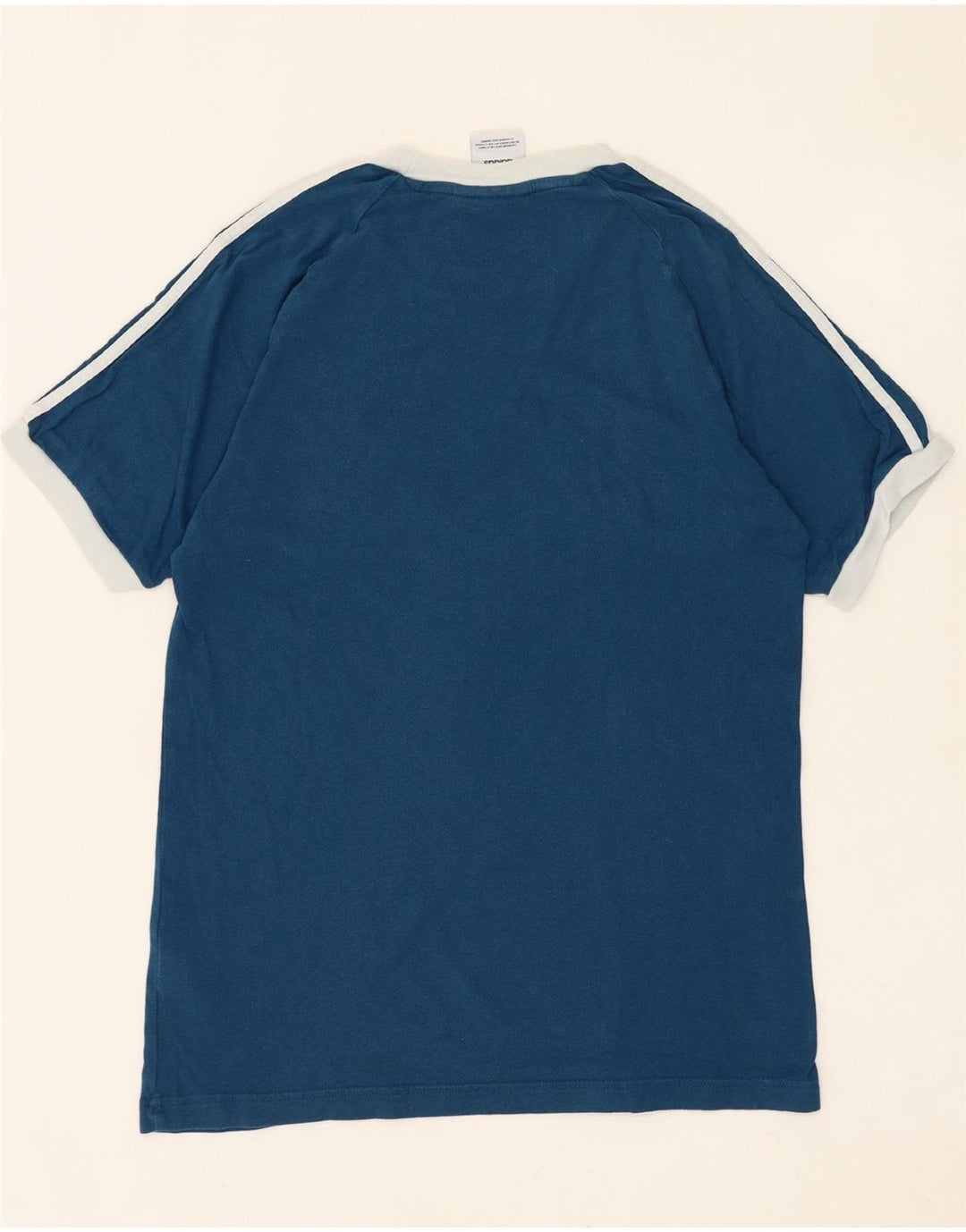 T-shirt da uomo ADIDAS Top Small in cotone blu navy