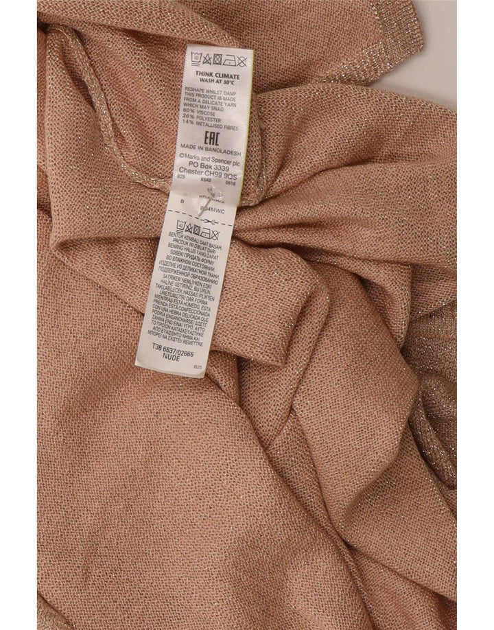Canotta da donna Marks & Spencer UK 12 Viscosa beige medio