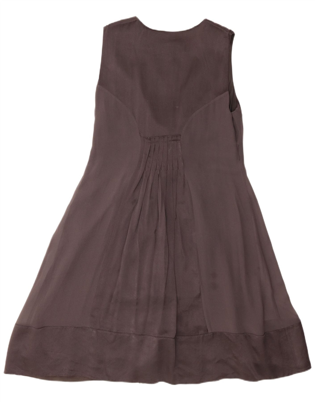 Abito a trapezio senza maniche da donna Phase Eight UK 16 Grande seta grigia