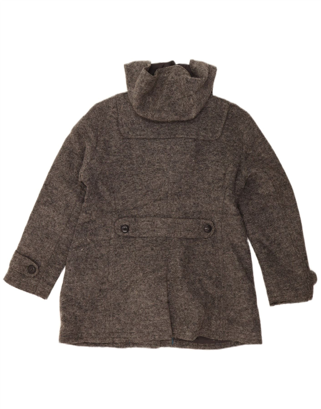 Montgomery con cappuccio da donna ESPRIT UK 18 XL lana grigia