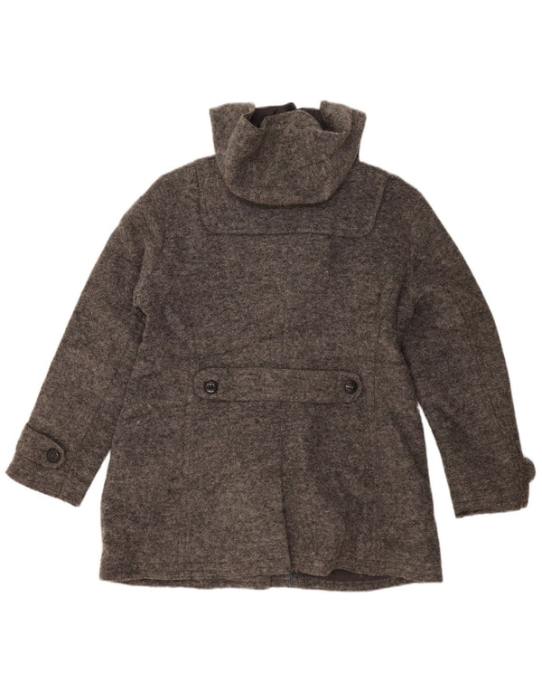 Montgomery con cappuccio da donna ESPRIT UK 18 XL lana grigia