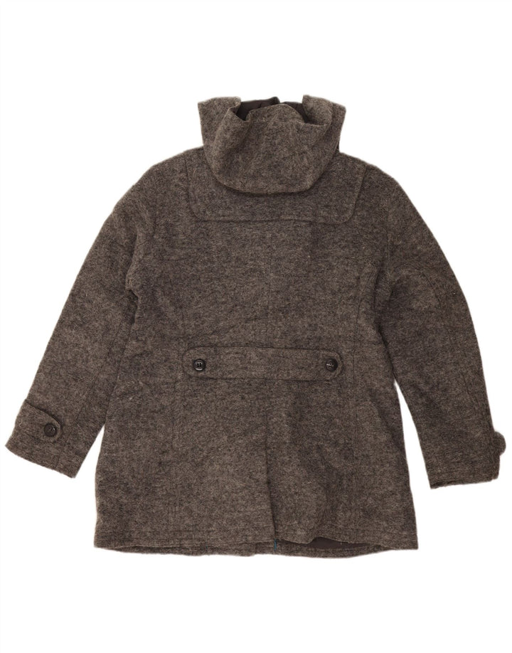 Montgomery con cappuccio da donna ESPRIT UK 18 XL lana grigia