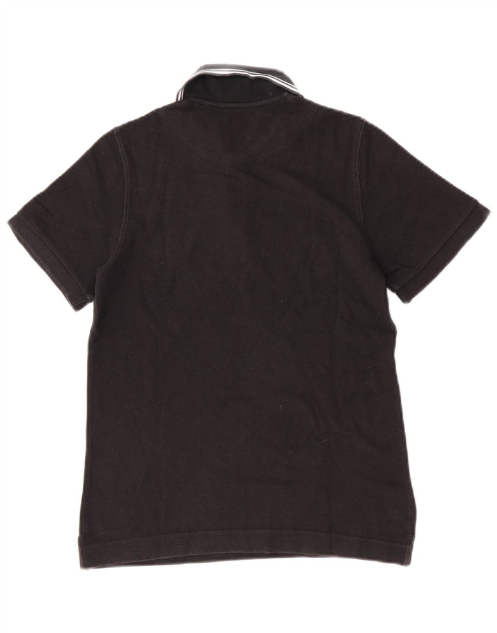 Polo Hugo Boss da ragazzo 11-12 anni in cotone nero