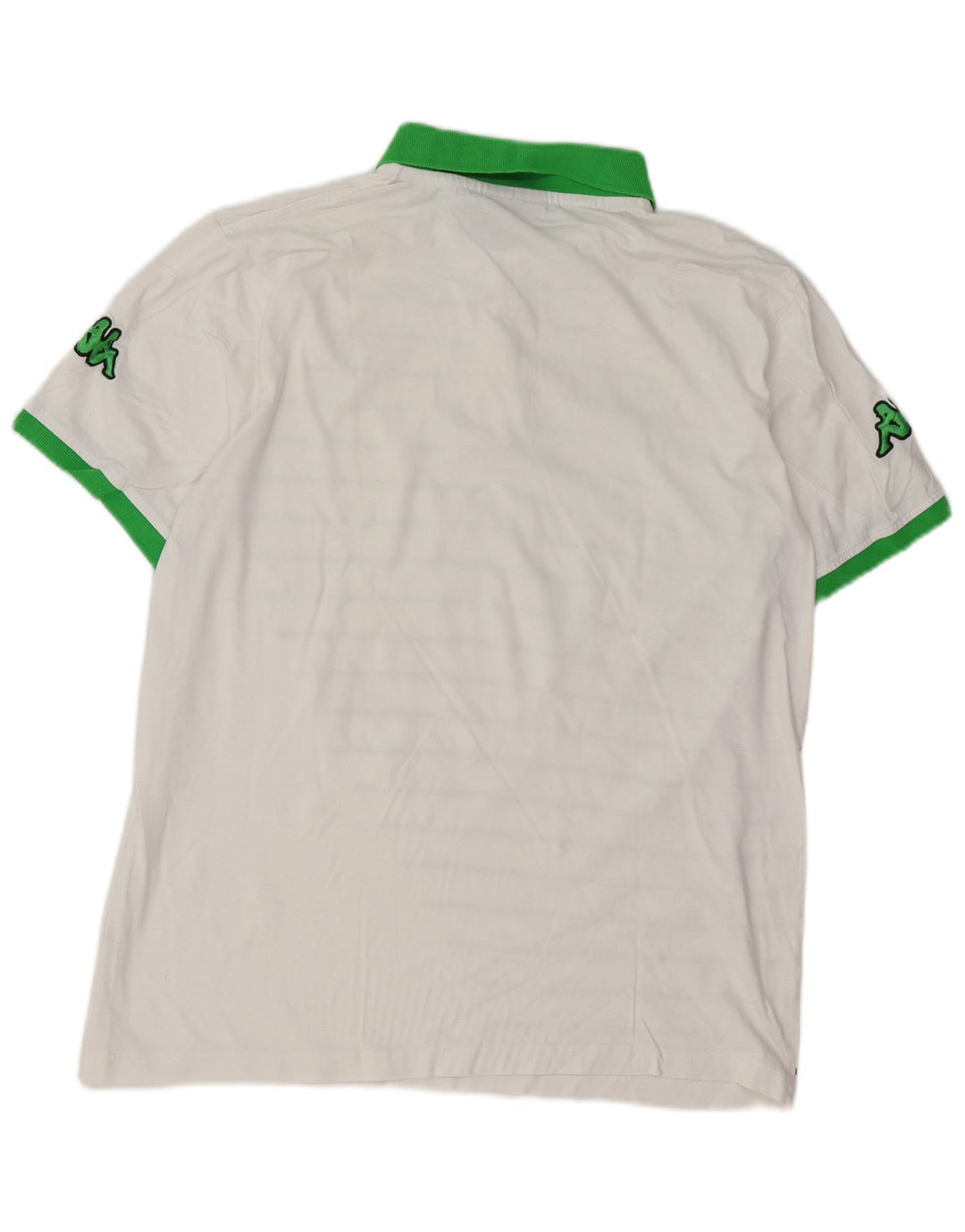 Polo grafica da uomo KAPPA XL a righe bianche