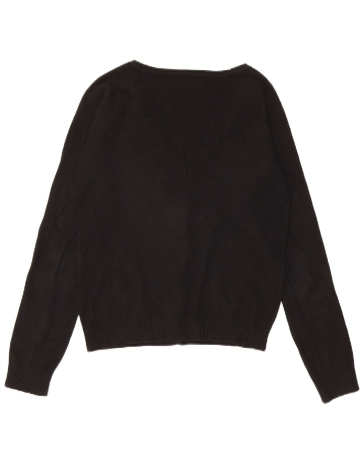 Maglione cardigan da donna Zara UK 12 medio nero
