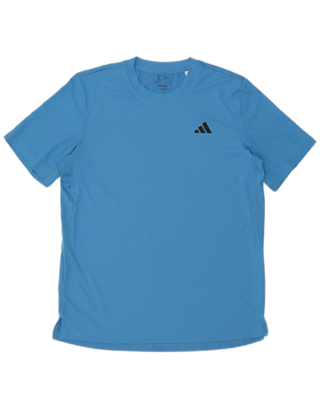 T-shirt ADIDAS da uomo Aeroready vestibilità regolare blu medio