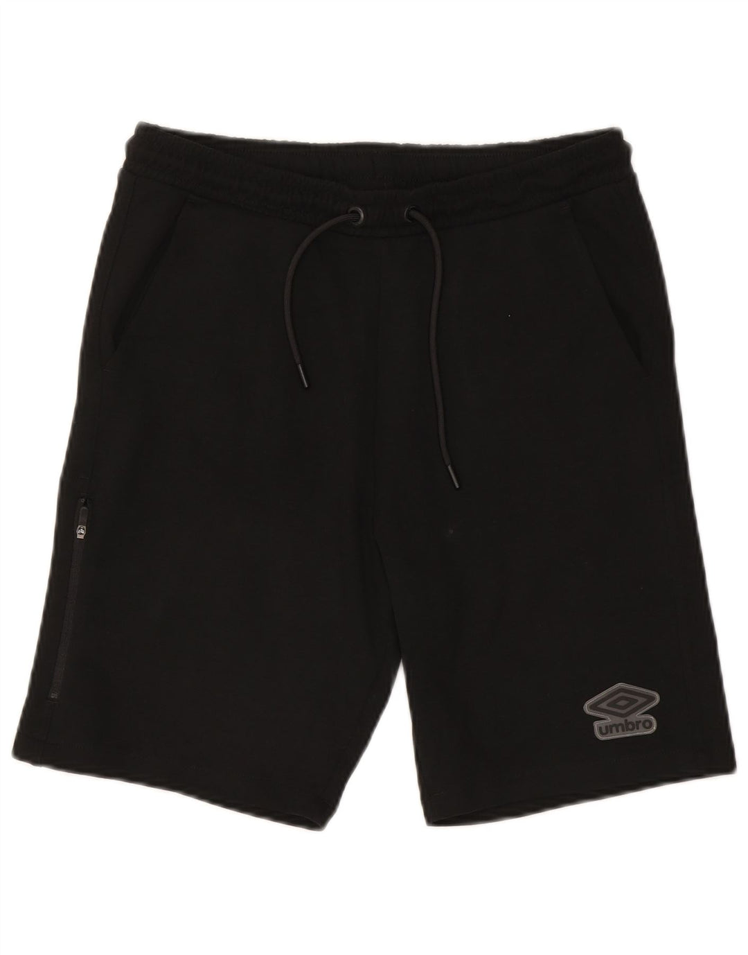 Pantaloncini sportivi da uomo Umbro medio cotone nero