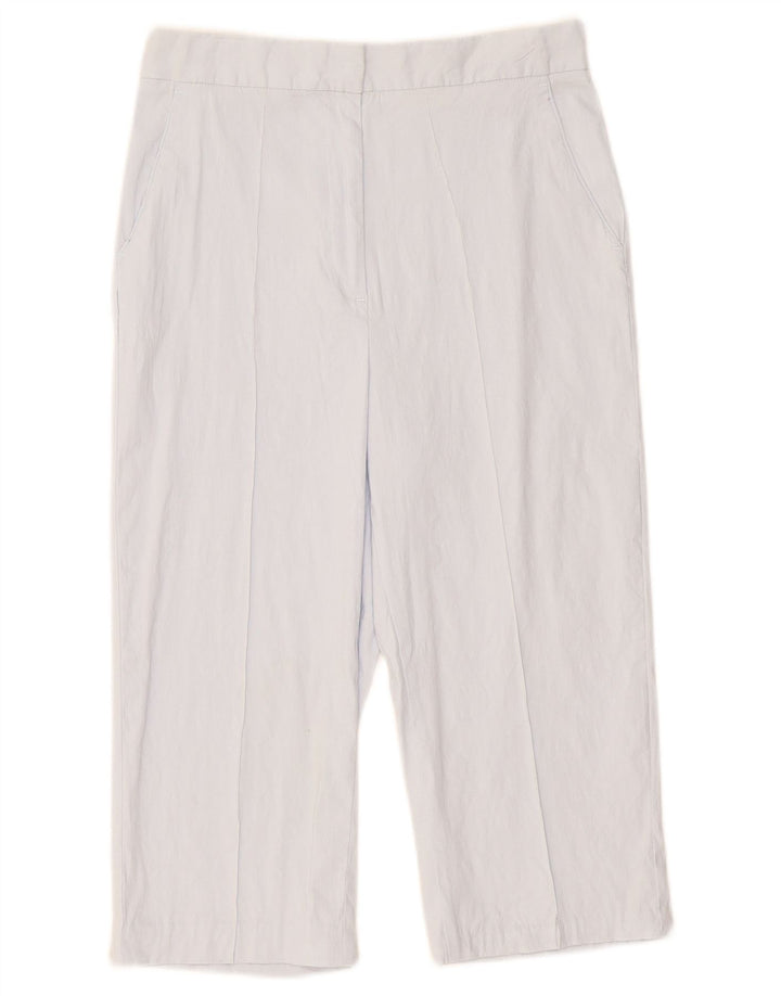 Pantaloni Capri Donna Zara Piccoli W26 L17 Blu