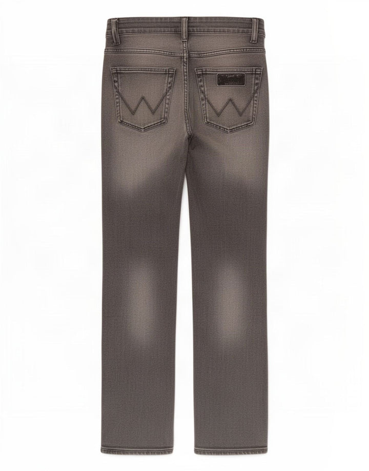 Jeans dritti da uomo Wrangler Skanders W30 L30 cotone grigio