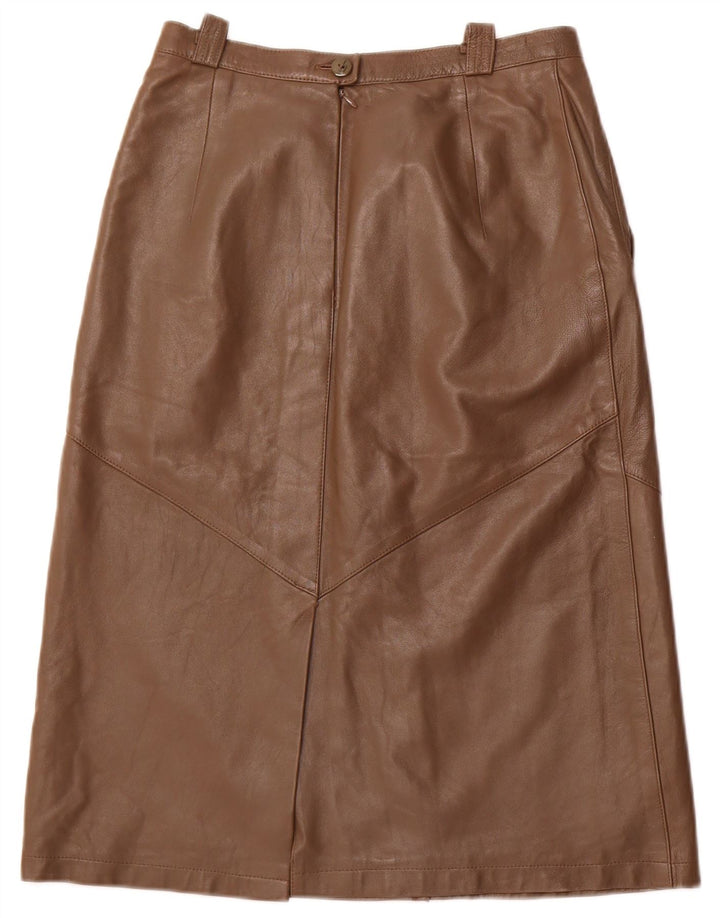 Gonna in pelle da donna BARDEHLE EU 40 Media W28 Marrone