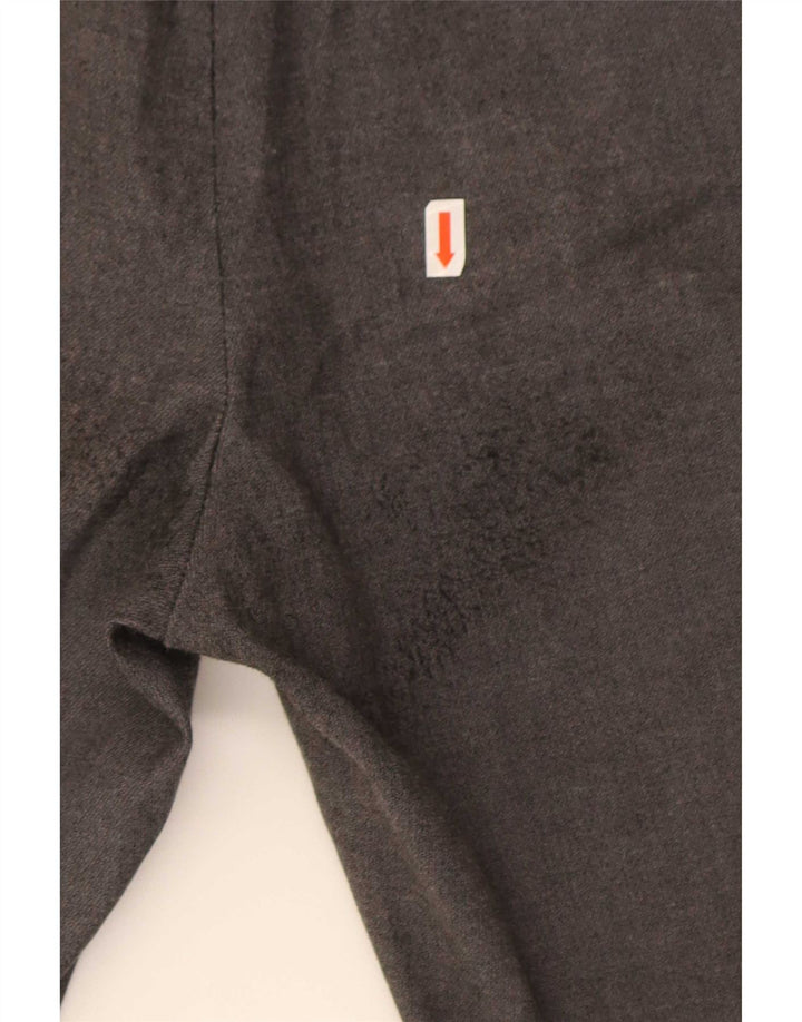 Pantaloni da abito slim da uomo Marks & Spencer W32 L33 poliestere grigio