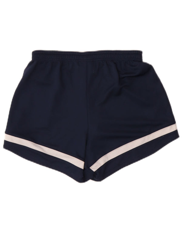 Pantaloncini sportivi NIKE Dri Fit da donna UK 4 XS Blu navy