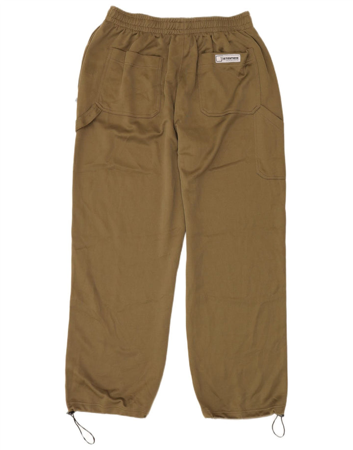 Pantaloni da tuta da uomo ADIDAS XL poliestere kaki