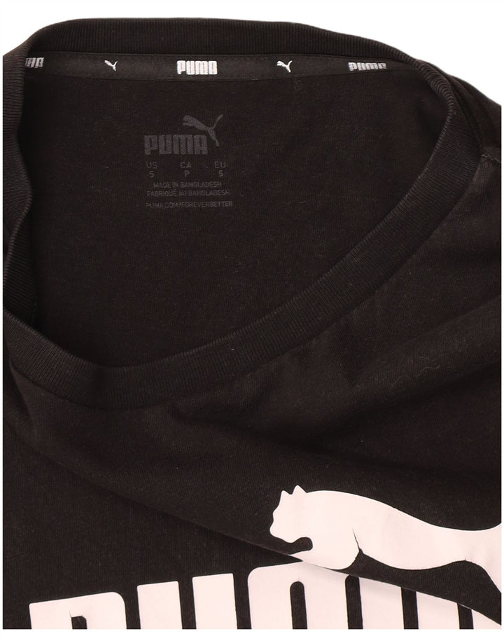 T-shirt grafica da uomo Puma Top Small Nera