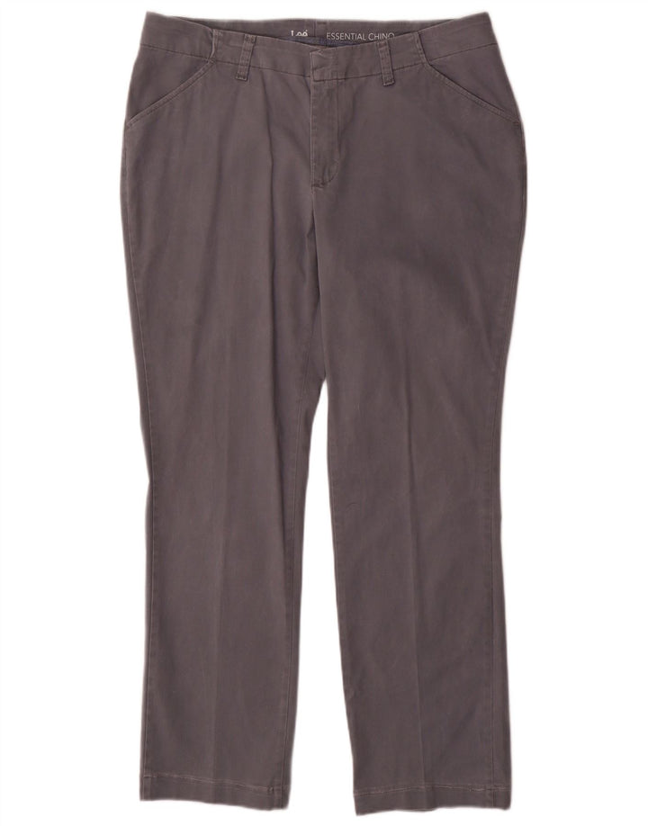 Pantaloni chino dritti da donna LEE W34 L29 Grigi