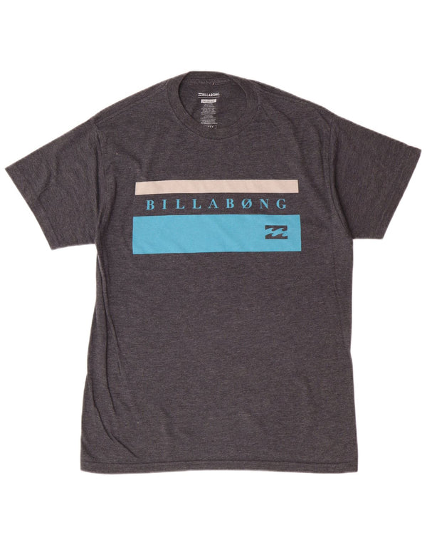 T-shirt grafica da uomo BILLABONG Top in cotone grigio medio