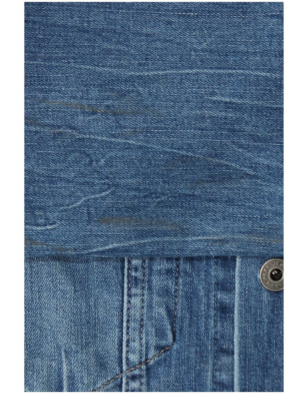 Giacca di jeans da uomo PEPE Jeans UK 40 grande cotone blu