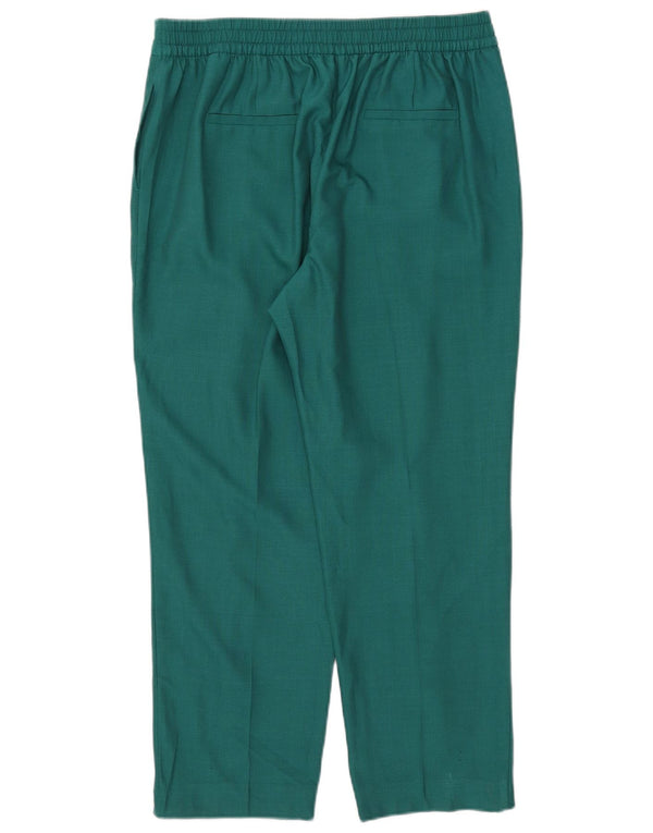 Pantaloni casual affusolati da donna Marks & Spencer UK 16 Large W34 L27 Blu