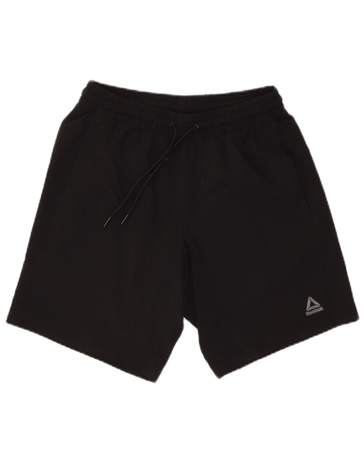 Pantaloncini sportivi Reebok da uomo piccoli neri