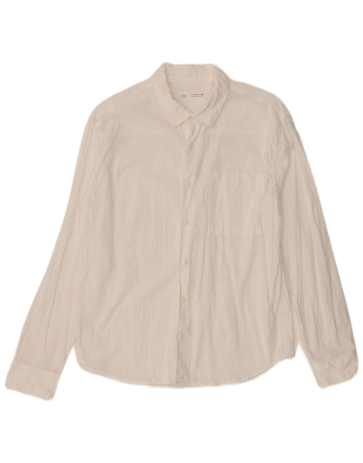 Maglia Zara Bambino 13-14 Anni Bianca