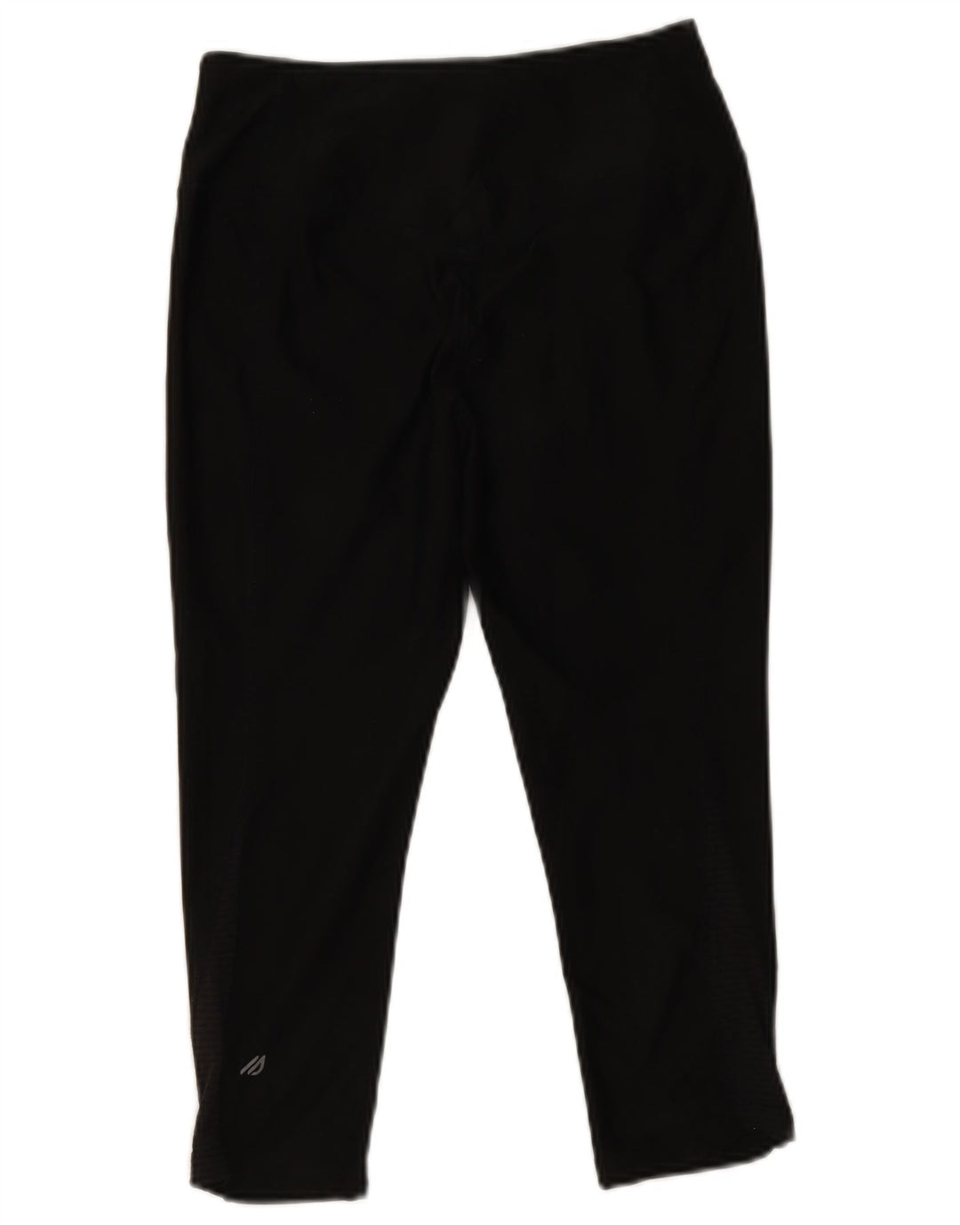 Leggings Capri da donna Eddie Bauer UK 10 piccolo poliestere nero