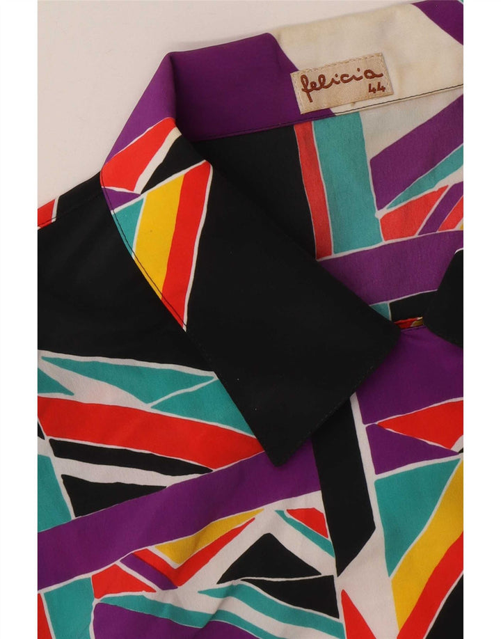 Camicetta corta da donna Felicia IT 44 Medium multicolore geometrica