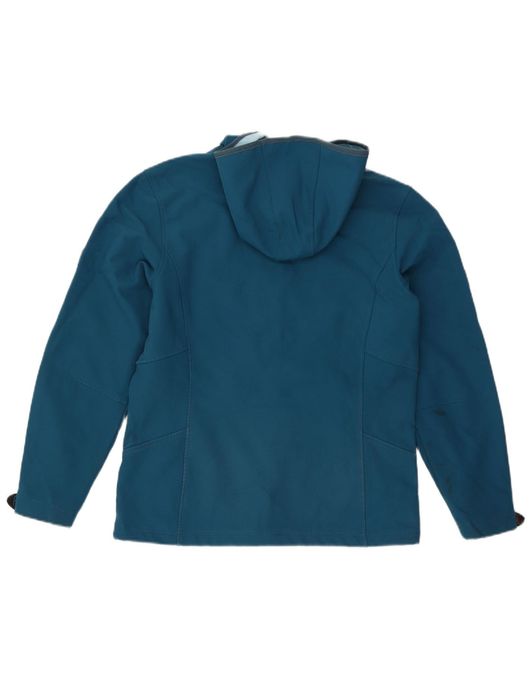 Giacca a vento con cappuccio per ragazze Jack Wolfskin 15-16 anni in poliestere blu