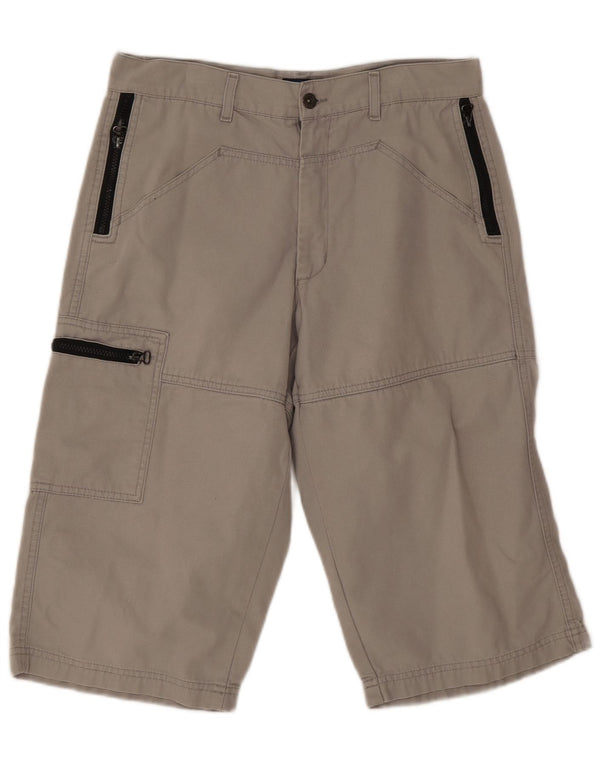 Pantaloncini cargo da uomo Tom Tompson medi W30 in cotone grigio